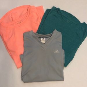 Triple Shirt Bundle - 2 Tech Gear & 1 Adidas